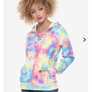 Hot topic tie dye hoodie